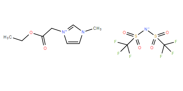 1-乙酸乙酯基-3-甲基咪唑双(三氟甲烷磺酰)亚胺盐 郑州阿尔法化工